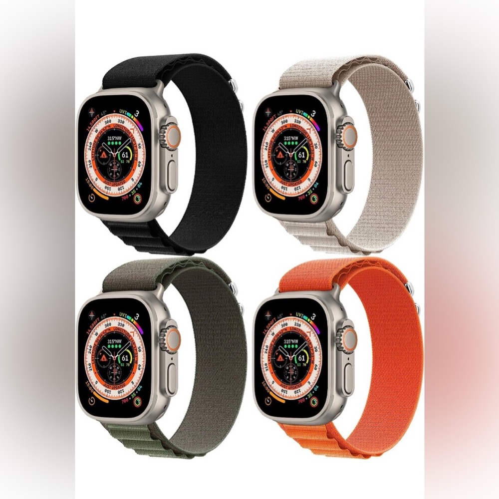 4 Pack Alpine Loop Apple Watch Bands